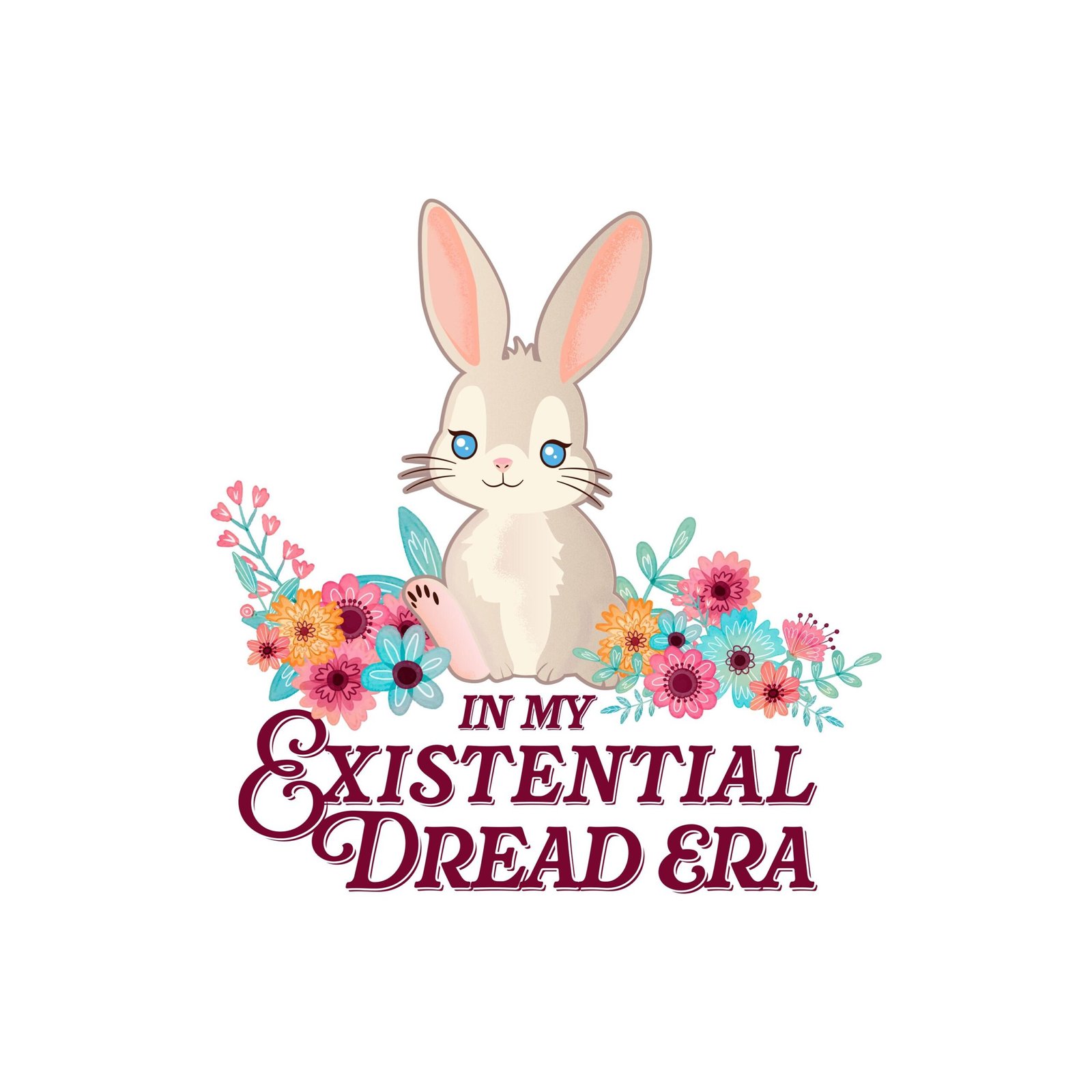 Existential Dread Era Whimsical Bunny Coffee Mug - Image 3