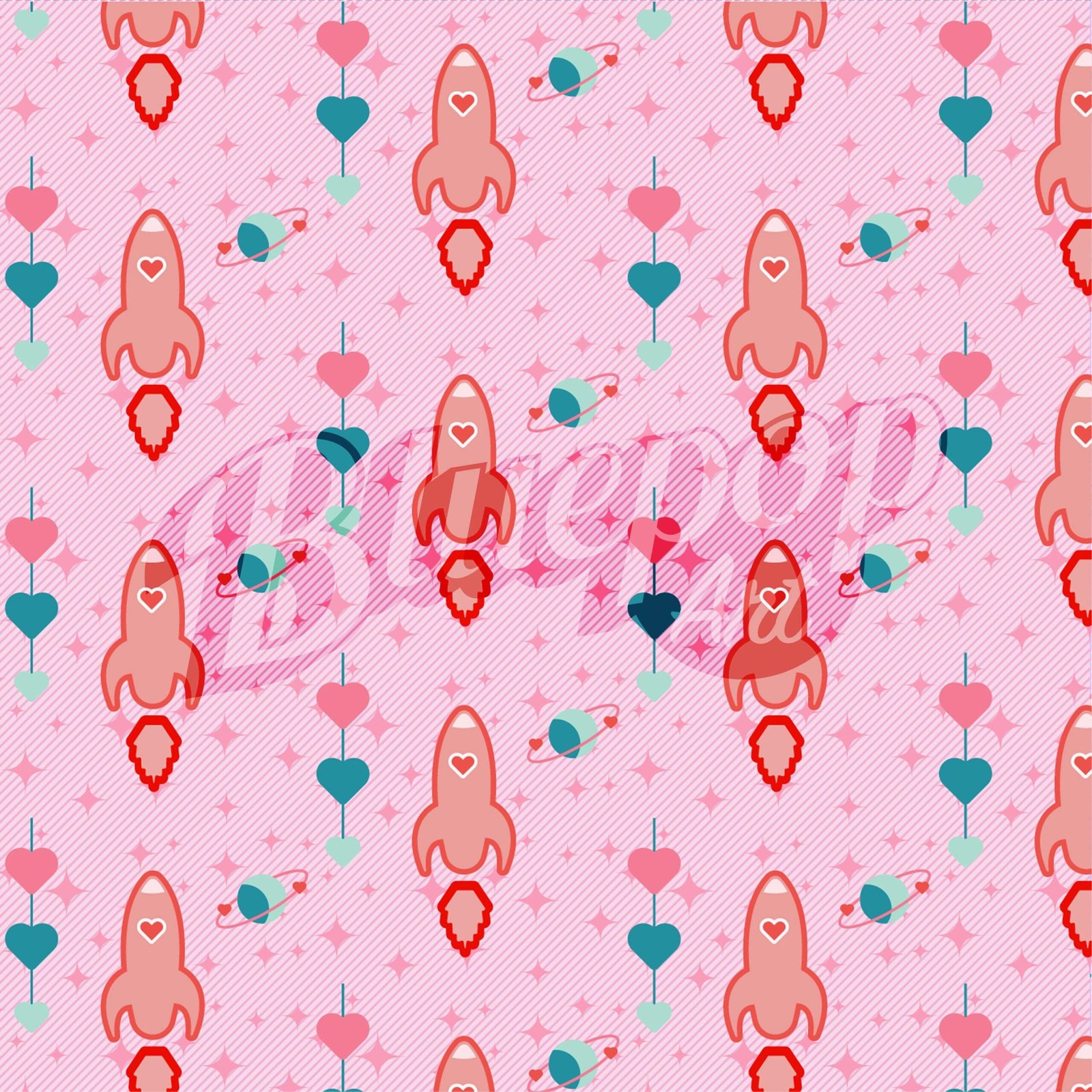 Retro Atomic Space Coaster Set - Image 5