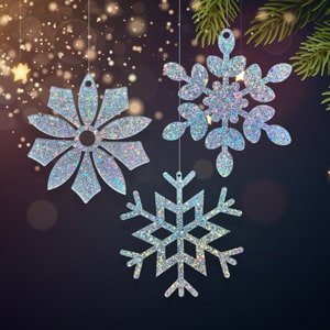 Snowflake Christmas Ornaments